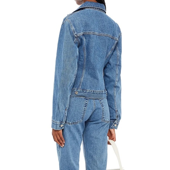 Helmut Lang Femme Trucker Denim Jacket - Picture 2 of 10